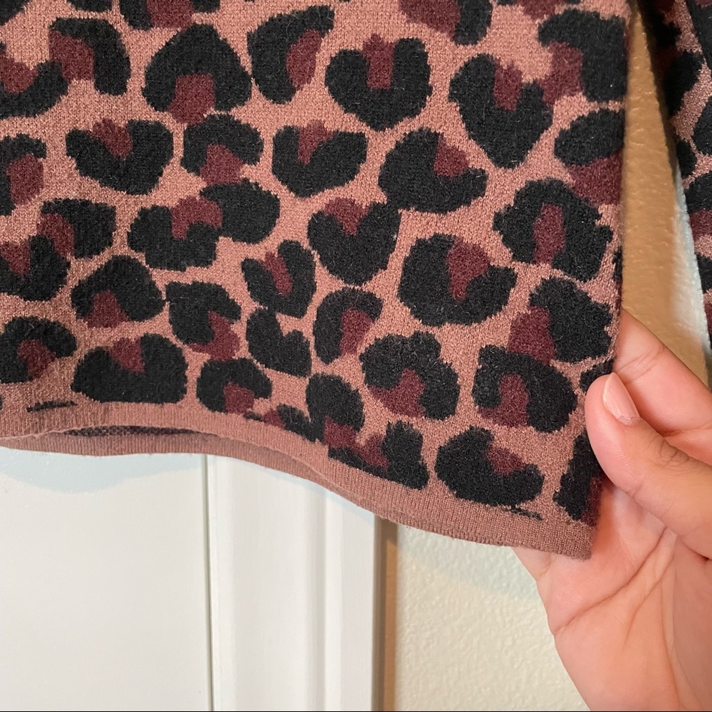 LPA Leopard Sweater Shirt - Picture 5 of 7